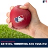 image:imageFranklin Sports Foam Baseballs  Soft Foam Practice Baseballs for Kids  Perfect for Hitting and Indoor or Outdoor Play  3 Pack  Official MLB Licensed ProductRedWhiteBlue