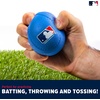 image:imageFranklin Sports Foam Baseballs  Soft Foam Practice Baseballs for Kids  Perfect for Hitting and Indoor or Outdoor Play  3 Pack  Official MLB Licensed ProductOrangeYellowBlue