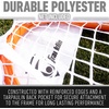 image:imageFranklin Sports Franklin Sports Backyard Lacrosse Goal  Kids  Adult Lacrosse Training Net  Lacrosse Training Equipment  Perfect for Youth  Adult TrainingOrange