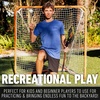 image:imageFranklin Sports Franklin Sports Backyard Lacrosse Goal  Kids  Adult Lacrosse Training Net  Lacrosse Training Equipment  Perfect for Youth  Adult TrainingOrange