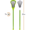 image:imageFranklin Sports Future Champs 2 Player Youth Lacrosse Sticks  Ball Set  Kids 32 Inch Beginner Backyard Practice Lax Sticks  Lightweight Soft Lacrosse Ball  Toy Kids Lax SetGreen