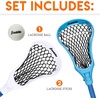 image:imageFranklin Sports Future Champs 2 Player Youth Lacrosse Sticks  Ball Set  Kids 32 Inch Beginner Backyard Practice Lax Sticks  Lightweight Soft Lacrosse Ball  Toy Kids Lax SetBlue