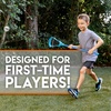 image:imageFranklin Sports Future Champs 2 Player Youth Lacrosse Sticks  Ball Set  Kids 32 Inch Beginner Backyard Practice Lax Sticks  Lightweight Soft Lacrosse Ball  Toy Kids Lax SetBlue