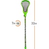 image:imageFranklin Sports Future Champs 2 Player Youth Lacrosse Sticks  Ball Set  Kids 32 Inch Beginner Backyard Practice Lax Sticks  Lightweight Soft Lacrosse Ball  Toy Kids Lax SetGreen and White