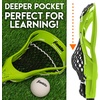 image:imageFranklin Sports Future Champs Youth Lacrosse Stick  Ball Set  Kids 32 Inch Practice Stick  Beginner Backyard Plastic Stick  Lightweight Soft BallGreen 2