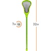 image:imageFranklin Sports Future Champs Youth Lacrosse Stick  Ball Set  Kids 32 Inch Practice Stick  Beginner Backyard Plastic Stick  Lightweight Soft BallGreen 2
