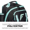 image:imageFranklin Sports Gameday Baseball  Fastpitch Softball Backpacks  Adult  Youth Bat Bags for Equipment  Waterproof BatpacksMintBlack