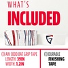 image:imageFranklin Sports Gator Grip  Baseball Bat Grip TapeWhiteNavyRed