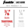 image:imageFranklin Sports Glove Lacing Repair Kit  Dr Glove Baseball  Softball Glove Leather Laces  Relacing Needle  Laces for Fielder  Catchers MittsNatural