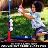 image:imageFranklin Sports GrowwithMe Kids Baseball Batting Tee  Stand Set for Youth  Toddlers  Youth Baseball Softball  Teeball Hitting Tee Set for Boys  GirlsGrow With Me Tee  MLB Baseball