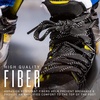 image:imageFranklin Sports Hockey Skate Laces  Set of 2 NonWaxed Pairs  White  Black Unwaxed Ice Hockey Laces  Molded Tips108