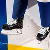 image:imageFranklin Sports Hockey Skate Laces  Set of 2 NonWaxed Pairs  White  Black Unwaxed Ice Hockey Laces  Molded Tips108