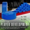 image:imageFranklin Sports Ice Hockey Pucks Official Size  Weight Hockey Pucks  Perfect for Rinks  Synthetic Ice Pads  3 Puck Bulk SetIce Hockey Pucks  Junior 4 oz Puck