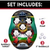 image:imageFranklin Sports Inflatable Target Toss Game  Kids Mini Throwing Game Set  Portable Indoor  Outdoor Toy TargetBaseball