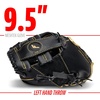 image:imageFranklin Sports Kids Baseball Glove  Foam Ball Sets  Meshtek Youth Teeball Gloves for Kids  Toddlers  Left  Right Hand Throw  95 InchBlackGold