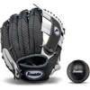 image:imageFranklin Sports Kids Baseball Glove  Foam Ball Sets  Meshtek Youth Teeball Gloves for Kids  Toddlers  Left  Right Hand Throw  95 InchBlackGraphiteWhite