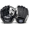 image:imageFranklin Sports Kids Baseball Glove  Foam Ball Sets  Meshtek Youth Teeball Gloves for Kids  Toddlers  Left  Right Hand Throw  95 InchBlackGraphiteWhite