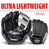 image:imageFranklin Sports Kids Baseball Glove  Foam Ball Sets  Meshtek Youth Teeball Gloves for Kids  Toddlers  Left  Right Hand Throw  95 InchBlackGraphiteWhite