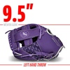 image:imageFranklin Sports Kids Baseball Glove  Foam Ball Sets  Meshtek Youth Teeball Gloves for Kids  Toddlers  Left  Right Hand Throw  95 InchPurpleChrome