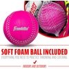 image:imageFranklin Sports Kids Baseball Glove  NeoGrip Boys  Girls Youth Tball Glove  Teeball Baseball  Softball MittPink