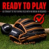 image:imageFranklin Sports Kids Baseball Gloves  RTP Youth Teeball Glove  Ball Set  Boys  Girls Teeball Mitt  95Black