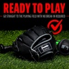 image:imageFranklin Sports Kids Baseball Gloves  RTP Youth Teeball Glove  Ball Set  Boys  Girls Teeball Mitt  95BlackSilver