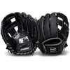 image:imageFranklin Sports Kids Baseball Gloves  RTP Youth Teeball Glove  Ball Set  Boys  Girls Teeball Mitt  95BlackSilver