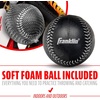 image:imageFranklin Sports Kids Baseball Gloves  RTP Youth Teeball Glove  Ball Set  Boys  Girls Teeball Mitt  95BlackWhite