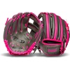 image:imageFranklin Sports Kids Baseball Gloves  RTP Youth Teeball Glove  Ball Set  Boys  Girls Teeball Mitt  95GraphitePink