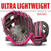 image:imageFranklin Sports Kids Baseball Gloves  RTP Youth Teeball Glove  Ball Set  Boys  Girls Teeball Mitt  95GraphitePink