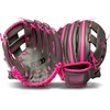 image:imageFranklin Sports Kids Baseball Gloves  RTP Youth Teeball Glove  Ball Set  Boys  Girls Teeball Mitt  95GraphitePink
