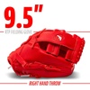 image:imageFranklin Sports Kids Baseball Gloves  RTP Youth Teeball Glove  Ball Set  Boys  Girls Teeball Mitt  95Red