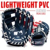 image:imageFranklin Sports Kids Baseball Gloves  RTP Youth Teeball Glove  Ball Set  Boys  Girls Teeball Mitt  95RedWhiteBlue