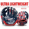 image:imageFranklin Sports Kids Baseball Gloves  RTP Youth Teeball Glove  Ball Set  Boys  Girls Teeball Mitt  Kids  Toddlers  95NavyRed