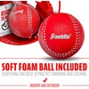 image:imageFranklin Sports Kids Baseball Gloves  RTP Youth Teeball Glove  Ball Set  Boys  Girls Teeball Mitt  Kids  Toddlers  95Red