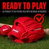 image:imageFranklin Sports Kids Baseball Gloves  RTP Youth Teeball Glove  Ball Set  Boys  Girls Teeball Mitt  Kids  Toddlers  95Red