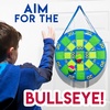 image:imageFranklin Sports Kids Dart Board  Inflatable Dart Ball Game with 3 Tennis Ball SelfStick Darts  20 X 20
