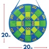 image:imageFranklin Sports Kids Dart Board  Inflatable Dart Ball Game with 3 Tennis Ball SelfStick Darts  20 X 20