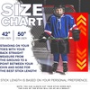 image:imageFranklin Sports Kids Ice Hockey Sticks  Ripper Junior  Youth Composite Hockey Sticks  Righty  Lefty 50Flex Ice Hockey Sticks  Textured Grip  55 Inch  42 Inch Youth Hockey SticksGreen