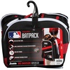 image:imageFranklin Sports Kids MLB Baseball Batpack Bag  Youth Baseball Softball  Teeball Backpack  Sports Equipment Bag for Kids  Toddlers  Holds 2 Teeball  Baseball Bats  Includes Fence HookBlackRedWhite