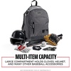 image:imageFranklin Sports Kids MLB Baseball Batpack Bag  Youth Baseball Softball  Teeball Backpack  Sports Equipment Bag for Kids  Toddlers  Holds 2 Teeball  Baseball Bats  Includes Fence HookGray