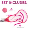 image:imageFranklin Sports Kids Mini Lacrosse Stick  Ball Set  Venom Youth Plastic Lacrosse Stick for Beginners  Perfect Set for Kids  ToddlersPink