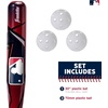 image:imageFranklin Sports Kids Plastic Baseball Bat  Balls Set  MLB Slammin Toy Bat amp Ball Set for Kids  Youth 30 Inch Plastic Baseball Bat amp Plastic Baseball  Kids Bat  Ball SetBat  3 Balls