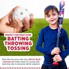 image:imageFranklin Sports Kids Plastic Baseball Bat  Balls Set  MLB Slammin Toy Bat amp Ball Set for Kids  Youth 30 Inch Plastic Baseball Bat amp Plastic Baseball  Kids Bat  Ball SetBat  1 Ball