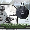 image:imageFranklin Sports Kids Portable Street Hockey Goal  Shooter Tutor Set  Pop Up Folding Net with Goalie Target Included  2in1 Goal Set