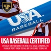 image:imageFranklin Sports Kids Teeball Bat  Venom  Barracuda Aluminum  Composite  USA Baseball Certified for Boys  Girls  Youth Metal Bat  Drop 10 to 13Blue 214 Barrel