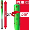 image:imageFranklin Sports Kids Teeball Bat  Venom  Barracuda Aluminum  Composite  USA Baseball Certified for Boys  Girls  Youth Metal Bat  Drop 10 to 13Green 214 Barrel