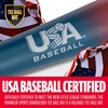 image:imageFranklin Sports Kids Teeball Bat  Venom  Barracuda Aluminum  Composite  USA Baseball Certified for Boys  Girls  Youth Metal Bat  Drop 10 to 13Red 258 Barrel