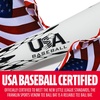image:imageFranklin Sports Kids Teeball Bat  Venom  Barracuda Aluminum  Composite  USA Baseball Certified for Boys  Girls  Youth Metal Bat  Drop 10 to 13White 214 Barrel