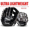 image:imageFranklin Sports KidsBaseball Gloves  RTP Childs Tball Glove  Boys  Girls Teeball Mitt Set  Kids  Toddler  Right or Left Hand Throw  95BlackWhite